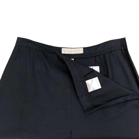Stella McCartney Womens Size 44 US 10 Skort Side Zip Black Authenticated - Picture 15 of 16